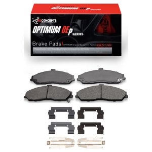 Chevrolet Corvette Brake Pads - Front - R1 Concepts - Optimum OE - `97-`10